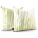 Cattails Throw Pillow in Celery