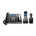 Visys 2-Line Corded/Cordless Phone System with Cordless Headset