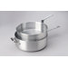 Deep Fryer with Long Fry Pan Handle and Punched Aluminum Basket