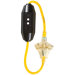 SJTW In-Line GFCI and 3-Outlet Lighted Power Block