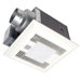 Whisper Sense-Lite 110 CFM Dual Bathroom Ventilation Fan-Light