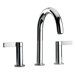 J14 Bath Series Two Lever Handle Roman Tub Faucet with Classic Spout