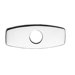 Jewel Shower Series Solid Brass Faucet Base Plate for Three Hole Application