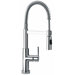 J25 Kitchen Series Single Hole Kitchen Faucet with Spring Spout and Two Function Commercial Sprayer
