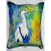 Coastal Blue Heron Indoor / Outdoor Pillow
