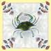 Female Crab Square Tablecloth