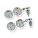 Livia Metal Crystal Earrings