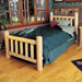 Rustic Slat Bed
