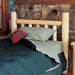 Rustic Slat Headboard