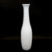 30" White Ceramic Vase II in Matte