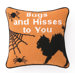 Bugs and Hisses Needlepoint Pillow