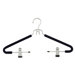 Friction Clips Suit Hanger (Set of 2)