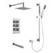 Kuatro Rectangle Shower Set