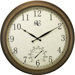 Indoor / Outdoor Clock in Brass