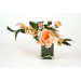 Silk Arrangement in Glass Vase