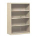 Executive 52" H Four Shelf Bookcase