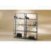 Commercial Steel Shelving in Medium Gray