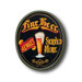 Hand-Carved 'Fine Beer' Sign