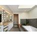 Designer Solitude 60" W X 32" D Bath Tub with Whirlpool System