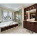 Designer Vanessa 72" W X 42" D Air Bath Tub with Thermal System
