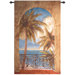 Palm Archway Tapestry