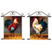 Roosters Canvas Art (Set of 2)