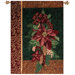 Winter Poinsettia Tapestry