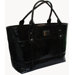 Crinkle Patent Laptop Brief Tote