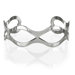 Polished Cut Out Wavy Cuff Bracelet