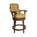 Windsor Swivel Counter Stool in Medium Walnut