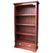 Mahogany Standard 2 Drawer Bookcase in Mahogany