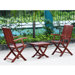 Tahitian 3 Piece Outdoor Dining Set