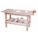 Workbench with Trays and Wood