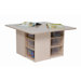 Cubbie Table with Twelve Trays