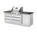 Mirage Built-In Gas Grill with Rear Burner