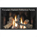 Fireplace Reflective Radiant Panel