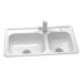 Deluxe 33" x 19" Kitchen Sink