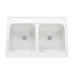 Deluxe 33" x 22" Kitchen Sink