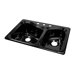 Deluxe 33" x 22" Kitchen Sink