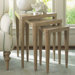 Monterey Sands Cupertino Triangular Nesting Tables