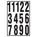 Self Stick Numbers