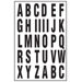 Self Stick Letters