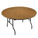 Oval Banquet Table with Padded Top
