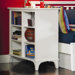 Brookleigh Daybed Bookcase in Soft White