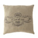 "C'est la Vie" Square Pillow