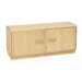 Natural 2 Door Storage Unit