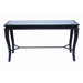 Dania Glass Top Console Table