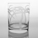 Palm Tree 14 Oz DOF Glass (Set of 4)