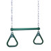 Heavy Duty Gym Ring / Trapeze Bar Combination with Chain