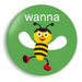 Wanna Bee Plate